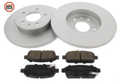 Bremsensatz Scheibenbremse Hinterachse für OPEL VAUXHALL CHEVROLET AMPERA ASTRA