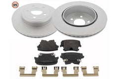 Bremsensatz Scheibenbremse Hinterachse für CHRYSLER LANCIA 300C Touring THEMA