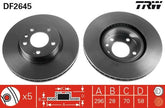 2x Bremsscheibe Vorderachse für OPEL ADMIRAL A COMMODORE Coupe B C Caravan