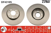 2x Bremsscheibe Vorderachse für FORD SEAT VW GALAXY I MK VAN ALHAMBRA