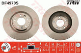 2x Bremsscheibe Vorderachse für MAZDA RX-8