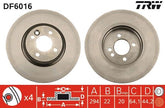 2x Bremsscheibe Vorderachse für MINI Cabriolet
