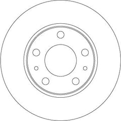 2x Bremsscheibe Hinterachse für IVECO DAILY III Kasten Bus Pritsche/Fahrgestell
