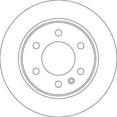 2x Bremsscheibe Hinterachse für MERCEDES-BENZ SPRINTER 3-t Tourer Bus Kasten