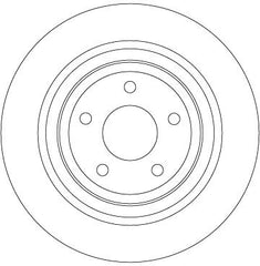 2x Bremsscheibe Hinterachse für FORD FOCUS III IV Stufenheck Turnier KUGA