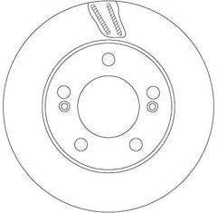 2x Bremsscheibe Hinterachse für SSANGYONG KYRON REXTON / II VAN W
