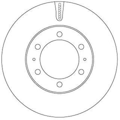 2x Bremsscheibe Vorderachse für TOYOTA FJ CRUISER