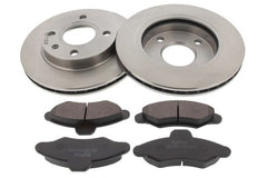 Bremsensatz Scheibenbremse Vorderachse für FORD ESCORT V Cabriolet Turnier VI