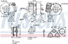 Turbolader Abgasturbolader für AUDI PORSCHE VW A4 Allroad B8 Avant A5 Sportback