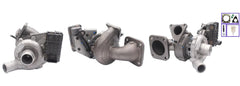 Turbolader Abgasturbolader für FORD TRANSIT Kasten Pritsche/Fahrgestell Bus