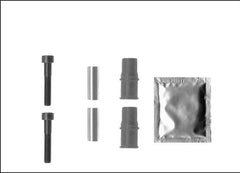 Führungshülsensatz Bremssattel Vorderachse für VW CADDY I GOLF II POLO Coupe