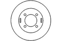 2x Bremsscheibe Vorderachse für AUSTIN MG ROVER MAESTRO Fastback MONTEGO Kombi