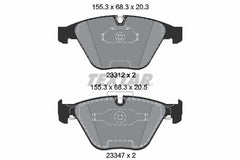Bremsbelagsatz Scheibenbremse Vorderachse für BMW 1 Coupe 3 Cabriolet