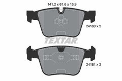 Bremsbelagsatz Scheibenbremse Hinterachse für MERCEDES-BENZ M-KLASSE S-KLASSE