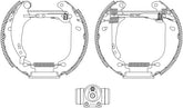 Bremsbackensatz Hinterachse für PEUGEOT 206+ 206 Schrägheck Stufenheck Van