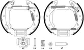 Bremsbackensatz Hinterachse für CHEVROLET DAEWOO MATIZ