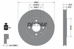 2x Bremsscheibe Vorderachse für CITROËN PEUGEOT XANTIA Break 406 Coupe