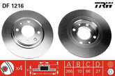 2x Bremsscheibe Vorderachse für CITROËN PEUGEOT BX Break 305 I II 405