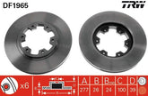 2x Bremsscheibe Vorderachse für FORD NISSAN MAVERICK PATHFINDER I II PICK UP