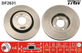 2x Bremsscheibe Vorderachse für SEAT VW CORDOBA Vario IBIZA II TOLEDO I VARIO