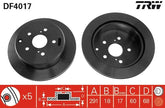 2x Bremsscheibe Hinterachse für TOYOTA PREVIA I SUPRA