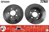 2x Bremsscheibe Hinterachse für OPEL SINTRA