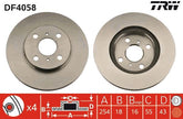 2x Bremsscheibe Vorderachse für TOYOTA PASEO Coupe Cabriolet STARLET