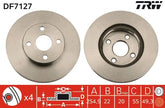 2x Bremsscheibe Vorderachse für TOYOTA COROLLA Stufenheck