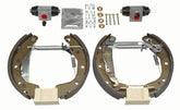 Bremsbackensatz Hinterachse für OPEL CHEVROLET ASTRA F Stufenheck CC CORSA B