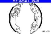 Bremsbackensatz Hinterachse für FIAT PUNTO Kasten/Schrägheck