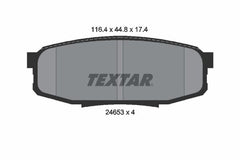 Bremsbelagsatz Scheibenbremse Hinterachse für TOYOTA HYUNDAI LAND CRUISER 200