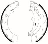 Bremsbackensatz Hinterachse für FORD B-MAX FOCUS III Stufenheck Turnier PUMA