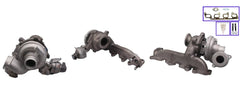 Turbolader Abgasturbolader für VW AMAROK Pritsche/Fahrgestell CRAFTER 30-50