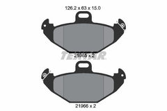 Bremsbelagsatz Scheibenbremse Hinterachse für RENAULT LAGUNA I Grandtour