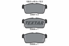 Bremsbelagsatz Scheibenbremse Vorderachse für DAIHATSU SUBARU SUZUKI COPEN