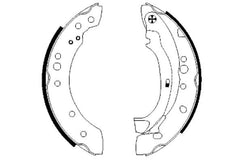 Bremsbackensatz Hinterachse für CITROËN PEUGEOT C2 C3 I Pluriel ENTERPRISE 1007