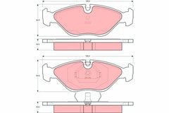 Bremsbelagsatz Scheibenbremse Vorderachse für SAAB 900 I Combi Coupe Cabriolet