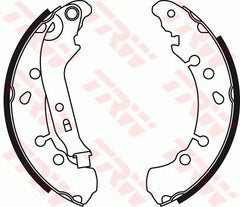 Bremsbackensatz Hinterachse für DAIHATSU TOYOTA CHARADE VIII YARIS