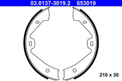 Bremsbackensatz Feststellbremse Hinterachse für PORSCHE VW CAYENNE TOUAREG VAN