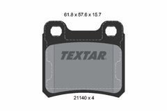 Bremsbelagsatz Scheibenbremse Hinterachse für OPEL SAAB ASTRA F Stufenheck CC