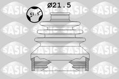 Faltenbalgsatz Antriebswelle Vorderachse für RENAULT CLIO III Kasten/Schrägheck