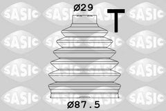 Faltenbalgsatz Antriebswelle Vorderachse für CITROËN MAZDA MERCEDES-BENZ OPEL