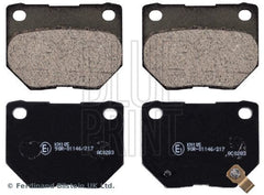 Bremsbelagsatz Scheibenbremse Hinterachse für SUBARU IMPREZA Stufenheck Station