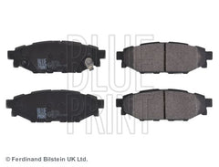 Bremsbelagsatz Scheibenbremse Hinterachse für SUBARU TOYOTA BRZ FORESTER