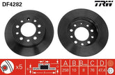 2x Bremsscheibe Hinterachse für HYUNDAI COUPE I II TIBURON Coupe