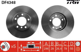 2x Bremsscheibe Vorderachse für BMW 5 Touring