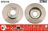 2x Bremsscheibe Vorderachse für HYUNDAI KIA i10 I II Stufenheck III