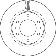 2x Bremsscheibe Vorderachse für MITSUBISHI PAJERO SPORT III