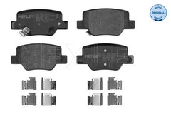 Bremsbelagsatz Scheibenbremse Hinterachse für TOYOTA VERSO