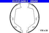 Bremsbackensatz Feststellbremse Hinterachse für VOLVO S60 I S80 II V70 XC70